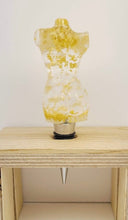 Load image into Gallery viewer, Epoxy Goddess Wine Stopper With Gold Flake