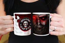 Load image into Gallery viewer, 11oz/15oz Horror Coffee Mug: Your Favorite Horror Character on a Coffee Cup