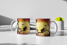 Load image into Gallery viewer, 11oz/15oz "If The Broom Fits Ride It" Funny Halloween Ceramic Coffee Mug