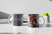 Load image into Gallery viewer, 11oz/15oz Ceramic Chrome Print Fathers Day Coffee Mugs: Multiple Options