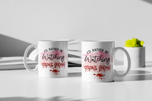 Load image into Gallery viewer, 11oz/15oz "Id Rather Be Watching True Crime" Coffee Mug: True Crime Coffee Cup: Two Styles