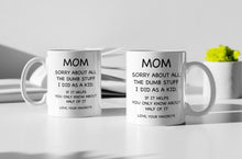Load image into Gallery viewer, 11oz/15oz Mother's Day Ceramic Coffee Mug: Style Set 1