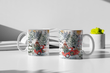 Load image into Gallery viewer, "Farm Fresh Christmas Trees" 11oz/15oz Ceramic Christmas Coffee Mug: Holiday Cup