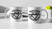 Load image into Gallery viewer, Certified Mechanic Coffee Mug Collection 11oz/15oz YouTube or Zip Tie Coffee and Tea Cup