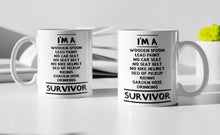 Load image into Gallery viewer, 11oz/15oz "Im A Wooden Spoon Lead Paint..." Funny Ceramic Quote Coffee Mug