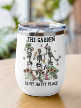 Load image into Gallery viewer, Funny Gardening Inspired Stainless Steel Tumbler: Gardening Lovers Cup Funny Dinosaur and Skeleton Tumbler