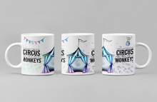 Load image into Gallery viewer, Turns Out This Is My Circus and These Are My Monkeys 11oz/15oz Coffee Mug: Funny Ceramic Coffee Cup