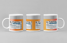 Load image into Gallery viewer, Funny RX FUKITOL Ceramic Coffee Mug: Funny Ceramic Coffee Cup