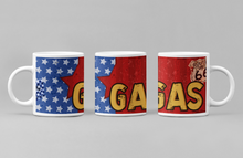 Load image into Gallery viewer, 11oz/15oz Ceramic Retro "Gas Route 66" Classic Automotive Coffee Cup