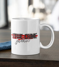 Load image into Gallery viewer, 11oz/15oz "True Crime Junkie" Coffee Mug: True Crime Coffee Cup: Two Styles