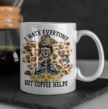 Load image into Gallery viewer, Gothic Skeleton Coffee Mug Collection Multiple Options to Choose From: 11oz/15oz Goth Coffee Collection