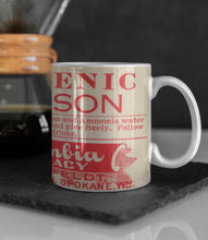 Load image into Gallery viewer, Arsenic Poison! Red Vintage Label Ceramic Coffee: 11oz/15oz Poison Coffee or Tea Cup