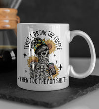 Load image into Gallery viewer, Gothic Skeleton Coffee Mug Collection Multiple Options to Choose From: 11oz/15oz Goth Coffee Collection
