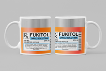 Load image into Gallery viewer, Funny RX FUKITOL Ceramic Coffee Mug: Funny Ceramic Coffee Cup