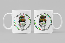 Load image into Gallery viewer, 11oz/15oz "I Am So Freaking Merry" Funny Christmas Coffee Mug: Goth Christmas