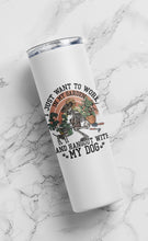 Load image into Gallery viewer, Funny Gardening Inspired Stainless Steel Tumbler: Gardening Lovers Cup Funny Dinosaur and Skeleton Tumbler