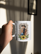 Load image into Gallery viewer, 11oz/15oz Beth Dutton with Sunflower Yellowstone Coffee Mug: Yellowstone Sunflower Coffee Cup
