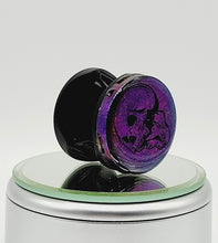 Load image into Gallery viewer, Anatomical Screaming Skull Color Shift Gothic Phone Grip
