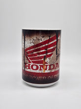Load image into Gallery viewer, 11oz/15oz Dirty &quot;Honda&quot; Coffee Mug: Custom Dirty Automotive Coffee Cup: Two Styles

