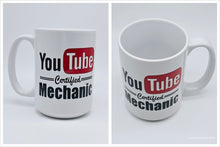 Load image into Gallery viewer, Certified Mechanic Coffee Mug Collection 11oz/15oz YouTube or Zip Tie Coffee and Tea Cup
