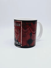 Load image into Gallery viewer, 11oz/15oz Dirty &quot;Red Indian&quot; Motor Oil Can Coffee Mug: Vintage Oil Can Replica Coffee Mug
