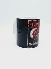 Load image into Gallery viewer, 11oz/15oz Dirty &quot;Red Indian&quot; Motor Oil Can Coffee Mug: Vintage Oil Can Replica Coffee Mug
