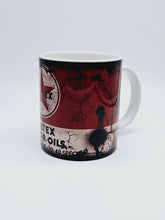 Load image into Gallery viewer, 11oz/15oz Dirty &quot;Caltex&quot; Motor Oil Can Coffee Mug: Vintage Oil Can Replica Coffee Mug
