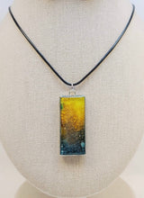 Load image into Gallery viewer, Handcrafted Epoxy Rectangle Pendent
