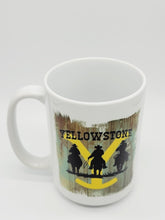 Load image into Gallery viewer, 11oz/15oz Yellowstone Coffee Mug: Yellowstone Coffee Cup
