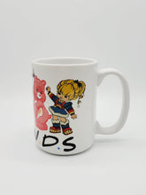 Load image into Gallery viewer, 11oz/15oz Vintage 80&#39;s Friends Cartoon Coffee Mug: Ceramic 80&#39;s Cartoon Character Coffee Cup
