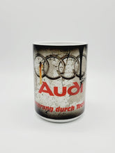 Load image into Gallery viewer, 11oz/15oz Dirty &quot;Audi&quot; Coffee Mug: Custom Dirty Automotive Coffee Cup
