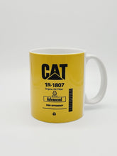 Load image into Gallery viewer, 11oz/15oz &quot;CAT Oil Filter&quot; Ceramic Coffee Mug: Two Styles CAT Coffee Cup
