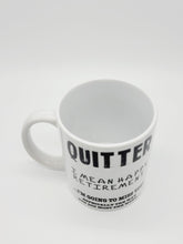 Load image into Gallery viewer, 11oz/15oz &quot;Quitter, I Mean Happy Retirement...&quot; Funny Ceramic Retirement Coffee Mug: Retirement Gift
