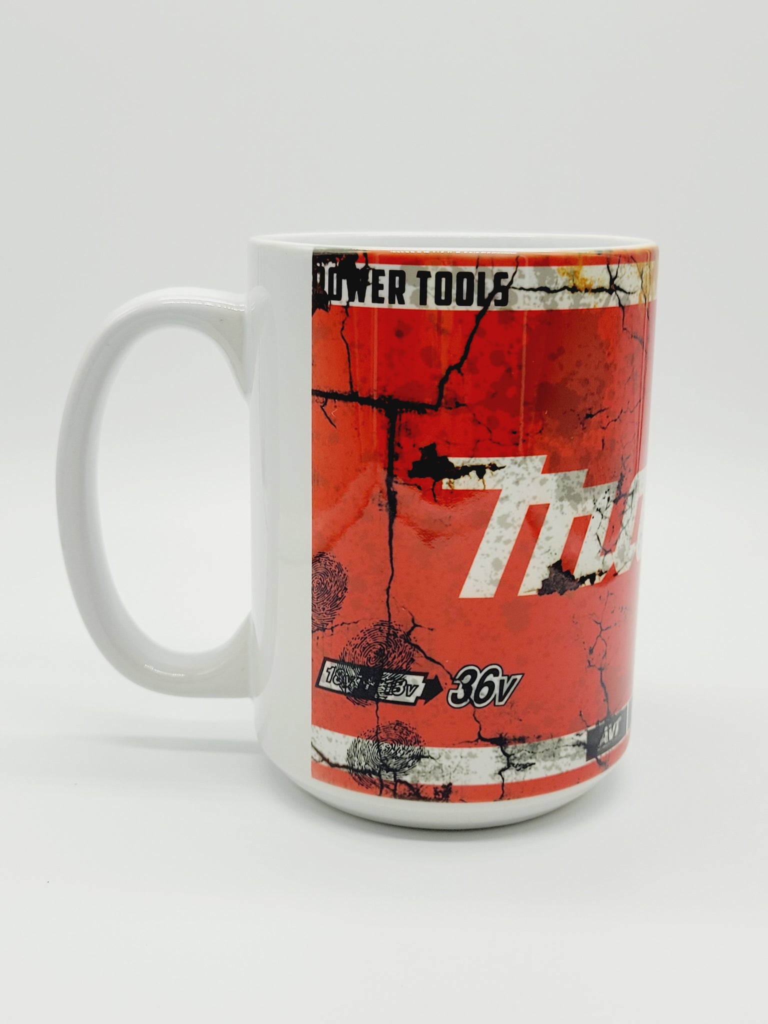 11oz/15oz Dirty DeWalt Power Tools Coffee Mug: Custom Dirty Power