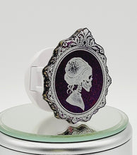 Load image into Gallery viewer, Color Shift Gothic Miss Skeleton Phone Grip: Magical Miss Skeleton Phone Holder
