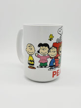 Load image into Gallery viewer, Classic Peanuts Cartoon Coffee Mug: 11oz/15oz Ceramic Classic Cartoon Coffee Cup
