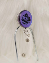 Load image into Gallery viewer, Color Shift Rose Badge Reel
