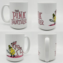 Load image into Gallery viewer, The Pink Panther Ceramic Coffee Mug: Classic Cartoon Coffee Cup
