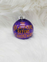 Load image into Gallery viewer, Handcrafted The Nightmare Before Christmas Ornament Set: Set of 5 Nightmare Before Christmas Ornaments
