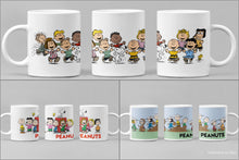 Load image into Gallery viewer, Classic Peanuts Cartoon Coffee Mug: 11oz/15oz Ceramic Classic Cartoon Coffee Cup
