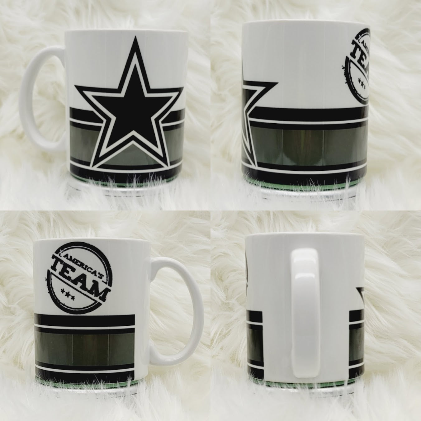Team NFL ~ Dallas Cowboys ~ Coffee Mug/Cup ~ Russ Berrie & Co.