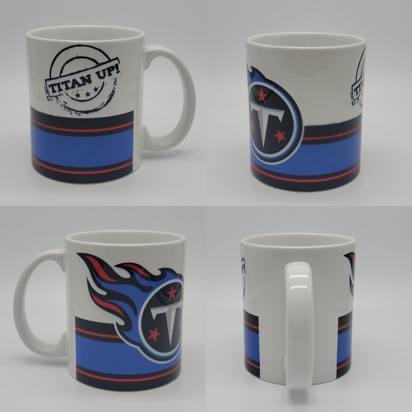 Nfl Tennessee Titans 15oz Jump Mug With Silicone Grip : Target