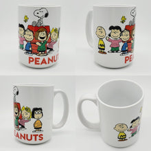 Load image into Gallery viewer, Classic Peanuts Cartoon Coffee Mug: 11oz/15oz Ceramic Classic Cartoon Coffee Cup
