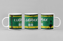 Load image into Gallery viewer, 11oz/15oz Dirty &quot;Lubrax&quot; Motor Oil Can Coffee Mug: Vintage Oil Can Replica Coffee Mug
