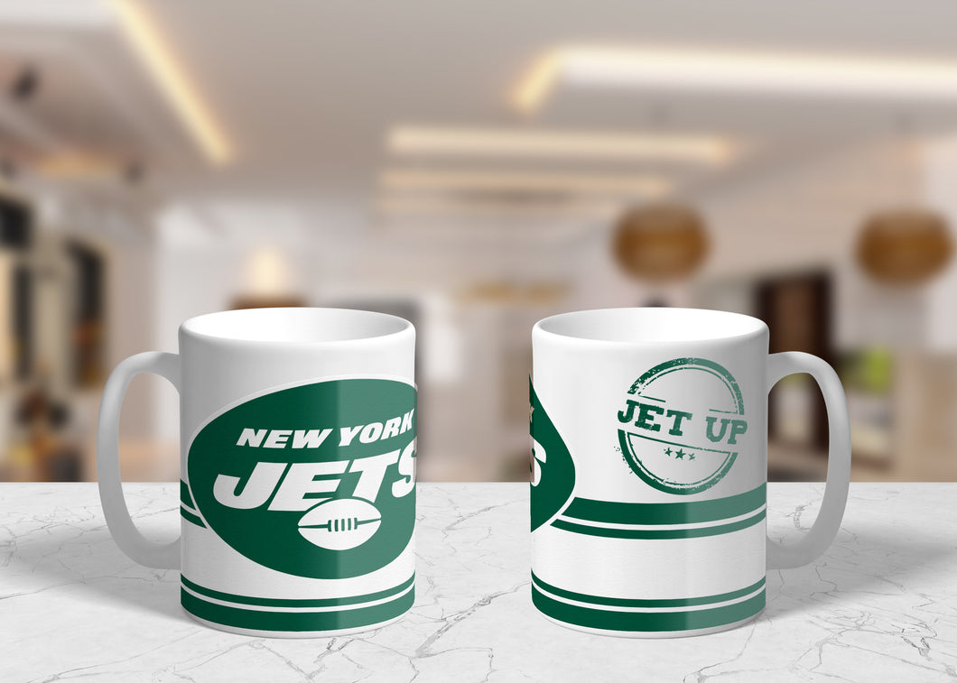 11oz/15oz Custom NFL Coffee Mug: 8 Teams to Chose From NFL Team Mugs: Style Set 4
