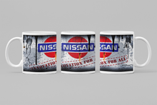 Load image into Gallery viewer, 11oz/15oz Dirty &quot;Nissan&quot; Coffee Mug: Custom Dirty Automotive Coffee Cup
