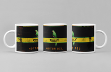 Load image into Gallery viewer, 11oz/15oz Dirty &quot;Poly Prem&quot; Motor Oil Can Coffee Mug: Vintage Oil Can Replica Coffee Mug
