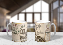 Load image into Gallery viewer, 11oz/15oz Ceramic Retro &quot;Premium Tiers&quot; Classic Automotive Coffee Cup
