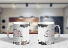 Load image into Gallery viewer, Some Moms Cuss Too Much, It&#39;s Me, Im Some Moms 11oz/15oz Coffee Mug: Funny Ceramic Coffee Cup
