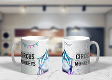 Load image into Gallery viewer, Turns Out This Is My Circus and These Are My Monkeys 11oz/15oz Coffee Mug: Funny Ceramic Coffee Cup
